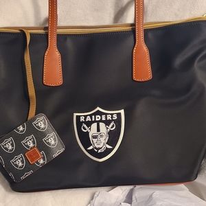 Dooney & Bourke NFL Raiders tote